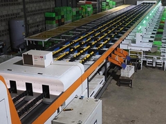 Oranje sorteermachine